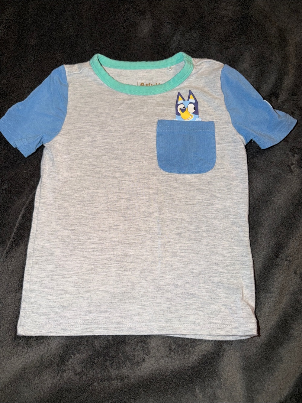 Little Sleepies Bluey Pocket Tee